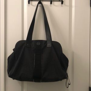Lululemon gym and laptop bag navy blue
